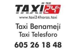 taxi 24 horas benameji