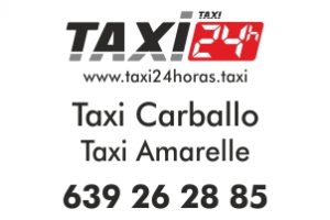 TAXI 24 HORAS CARBALLO TAXI AMARELLE