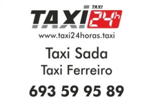 TAXI 24 HORAS SADA TAXI FERREIRO