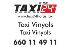 taxi 24 horas vinyols