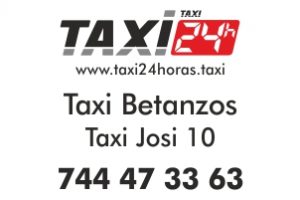 taxi 24 horas betanzos josi